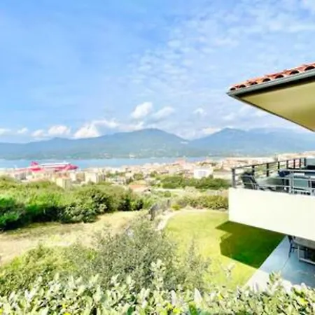 アパート Corsica Sea View Ac Parking