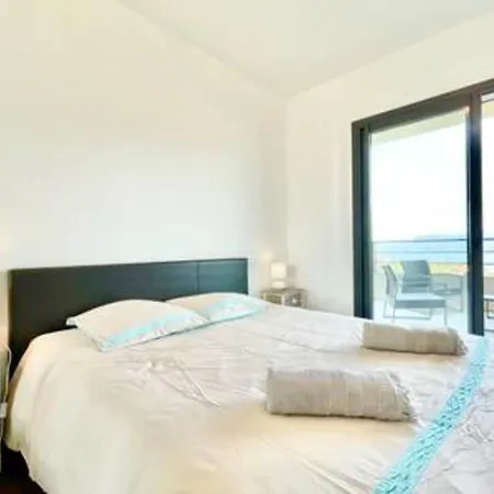 Апартаменты Corsica Sea View Ac Parking *