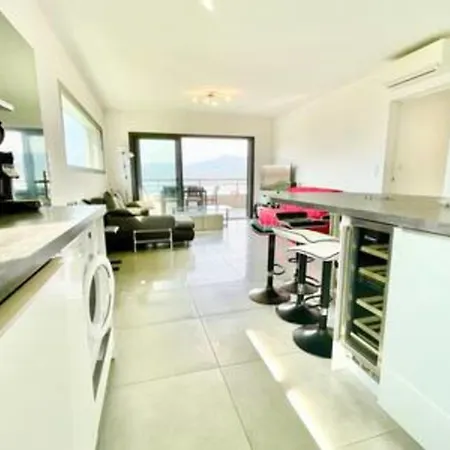 Appartement Corsica Sea View Ac Parking