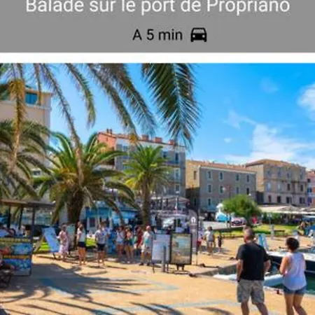 Corsica Sea View Ac Parking Appartement *