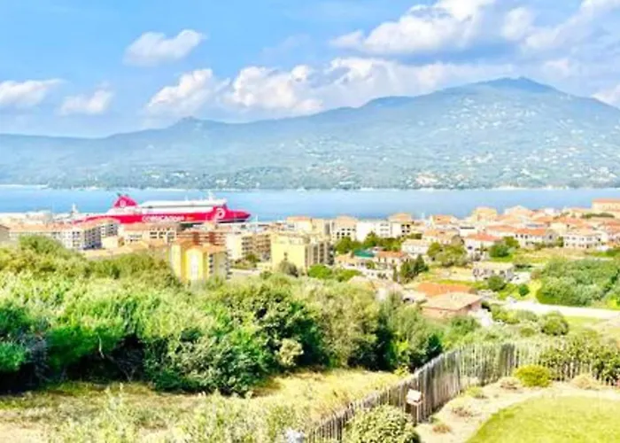 Corsica Sea View Ac Parking 아파트
