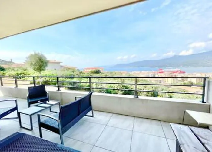 Corsica Sea View Ac Parking 아파트 프로프리아노