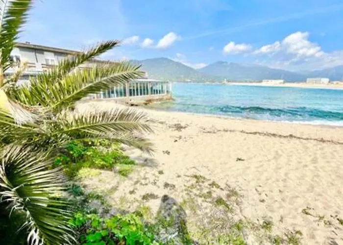 아파트 Corsica Sea View Ac Parking 프로프리아노